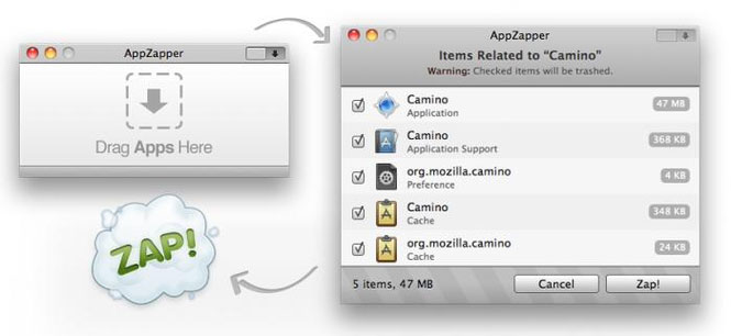 mac cleaning app AppZapper