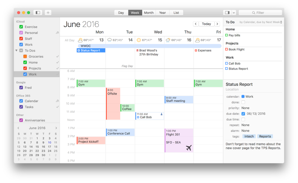 best mac apps - BusyCal