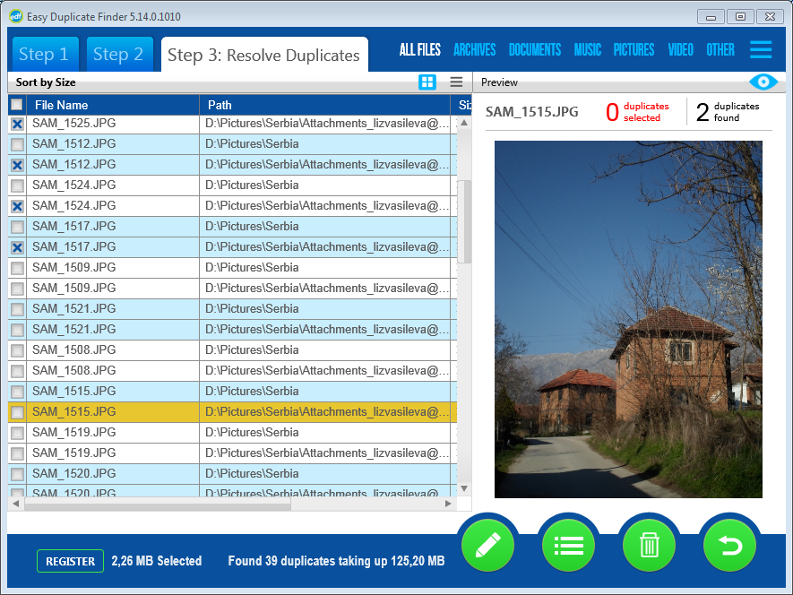 webminds easy duplicate finder review