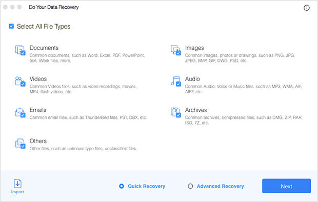 best data recovery software Mac - Do Your Data Recovery