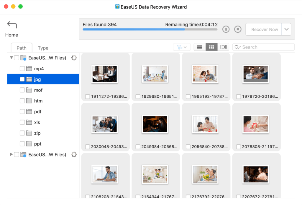 best Mac data recovery software no. 6 - easeus data recovery Mac