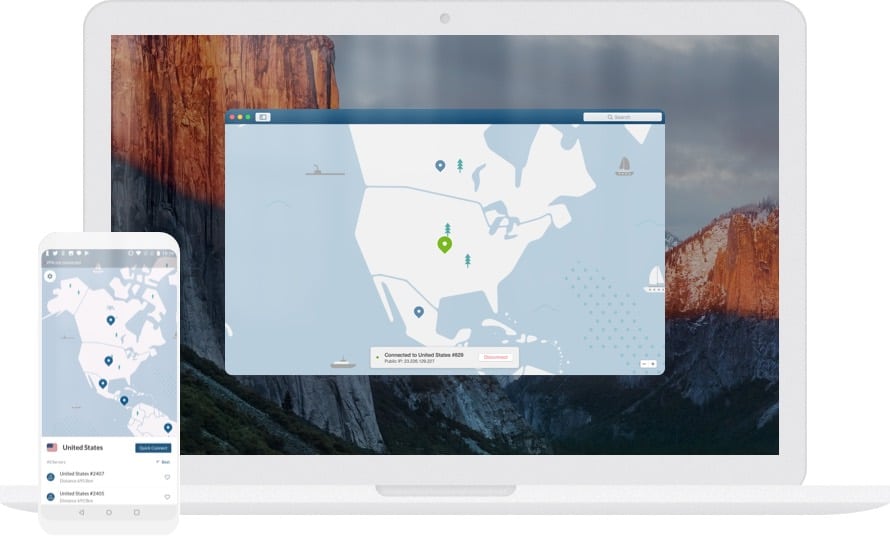 NordVPN works on Mac and mobile