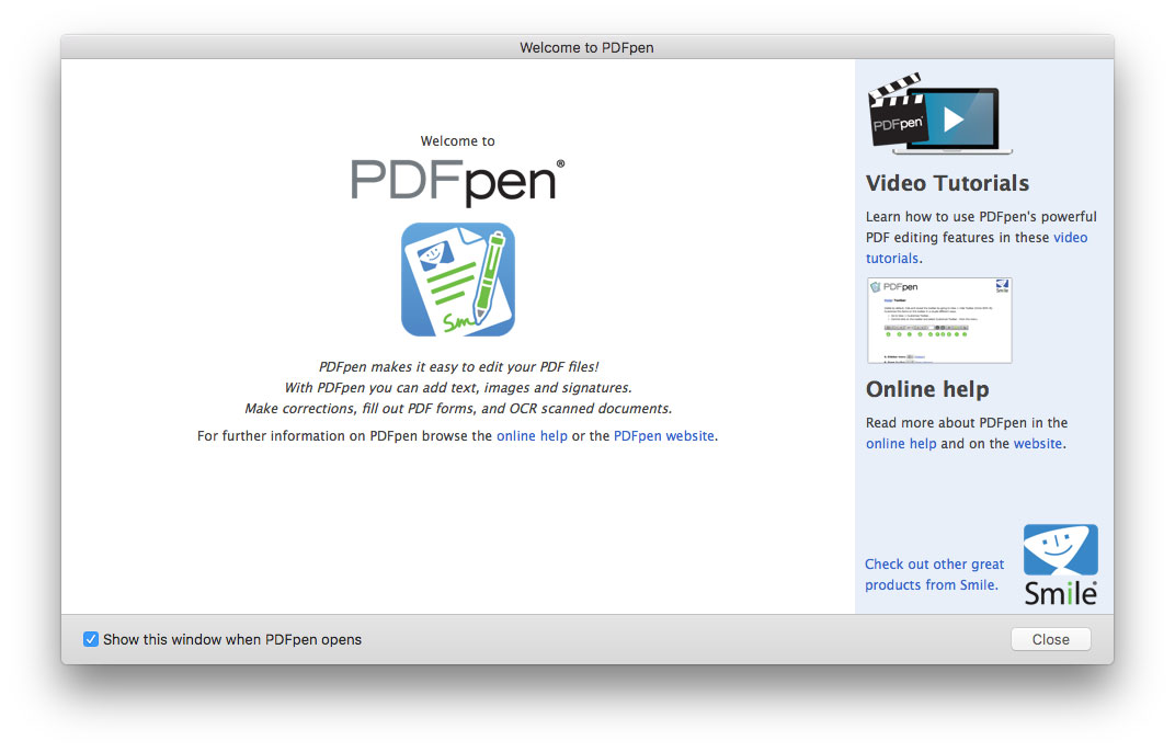 PDFpen is a pdf editor