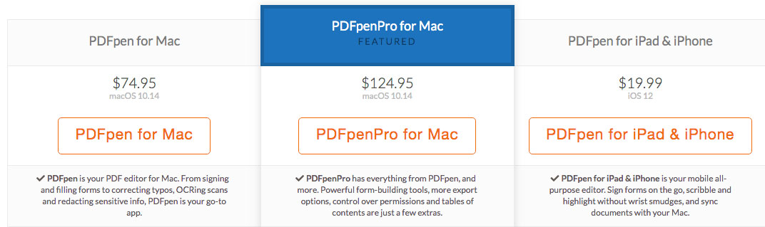 pdfpen vs pdfpen pro