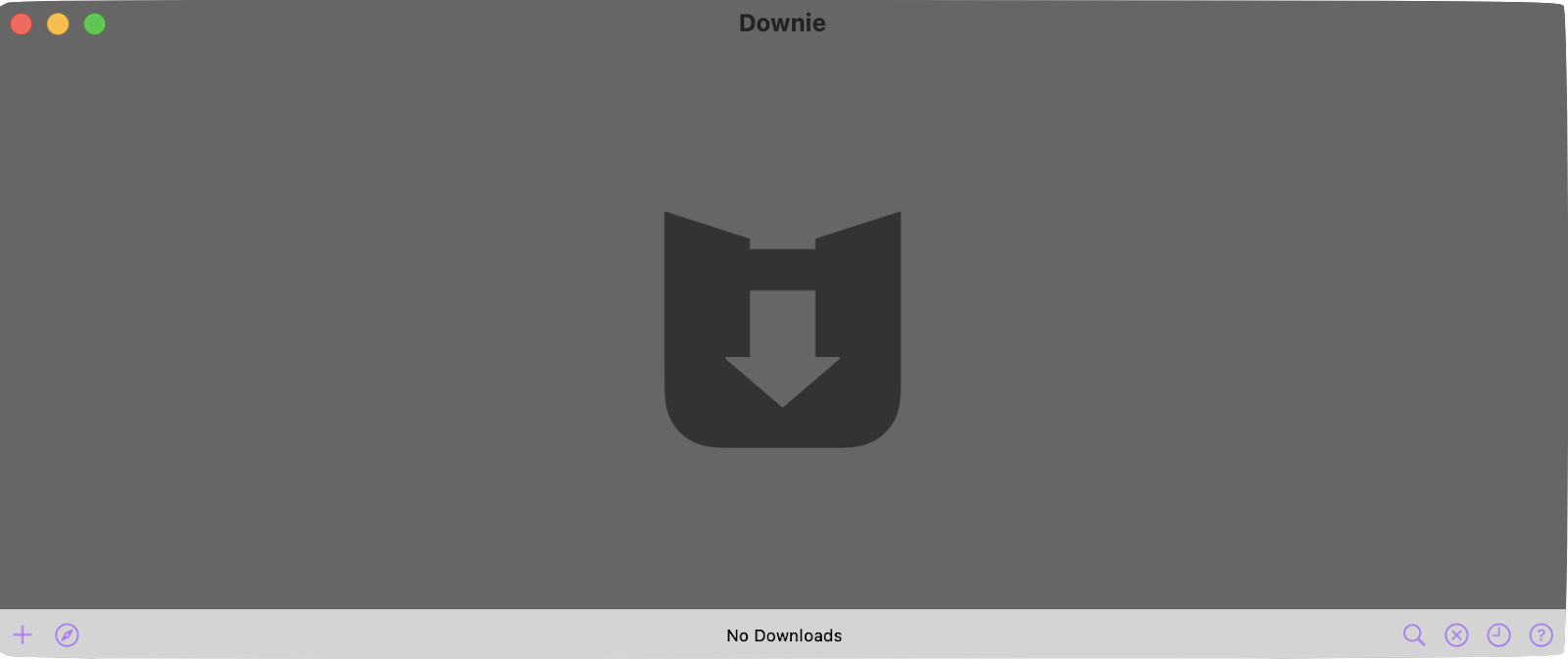 Downie 4 interface