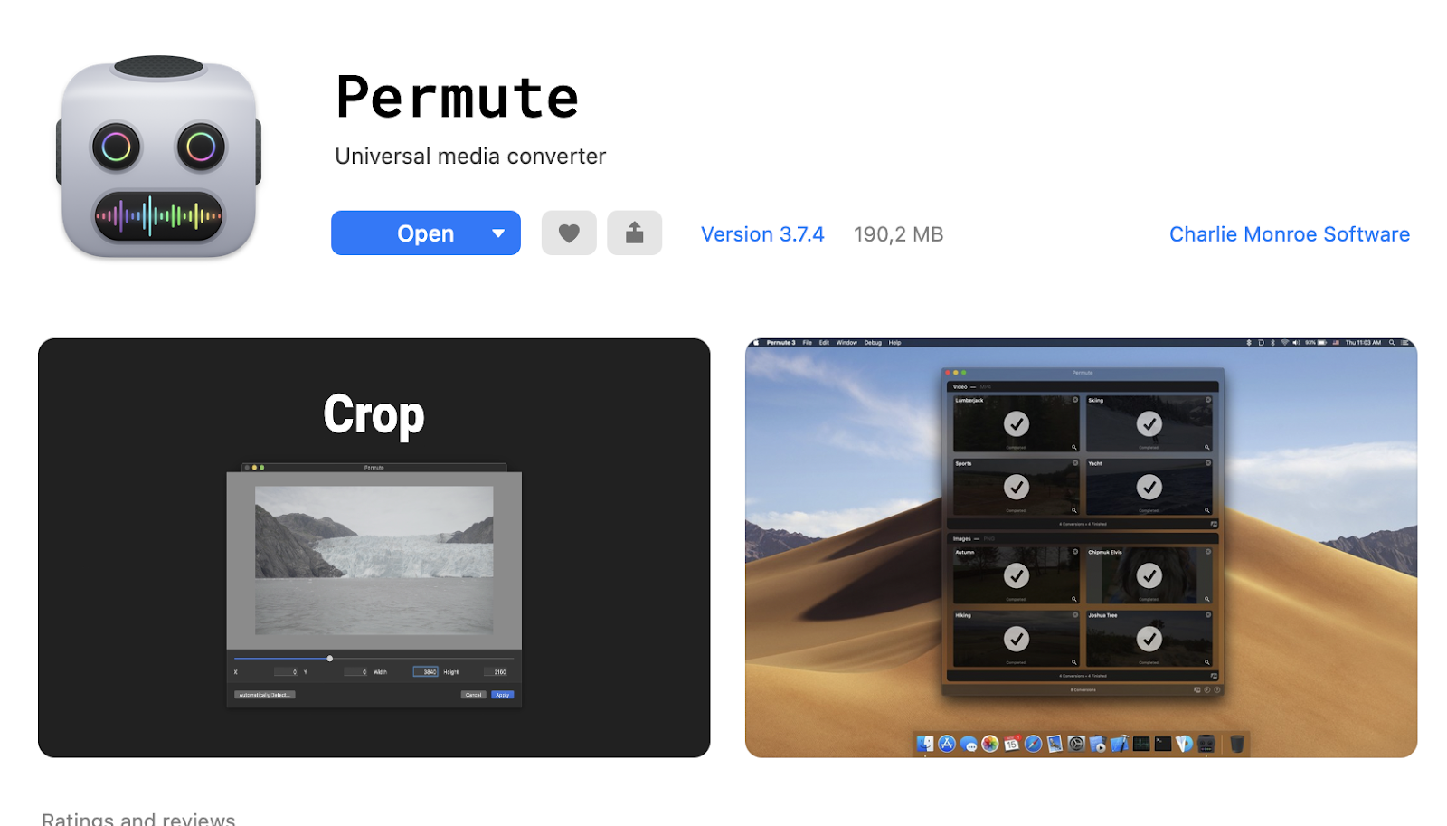 download and convert video with permute