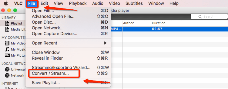 free way to extract audio from video with VLC